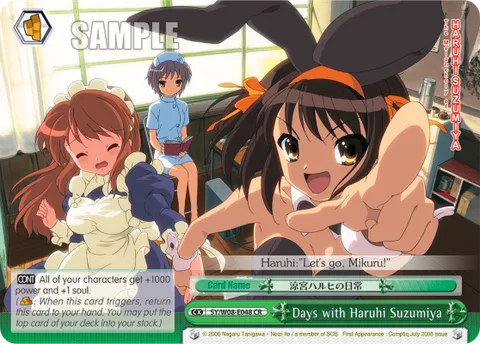 Days with Haruhi Suzumiya
