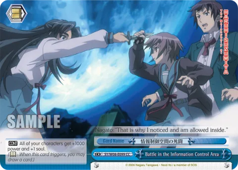 Battle in the Information Control Area