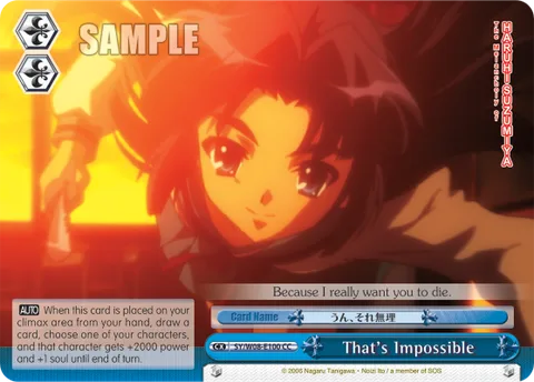 That's Impossible