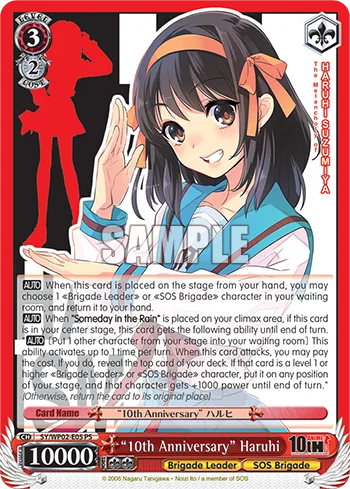 ""10th Anniversary"" Haruhi
