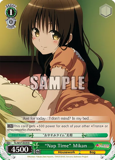 ""Nap Time"" Mikan