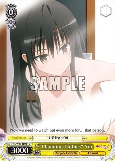 ""Changing Clothes"" Yui