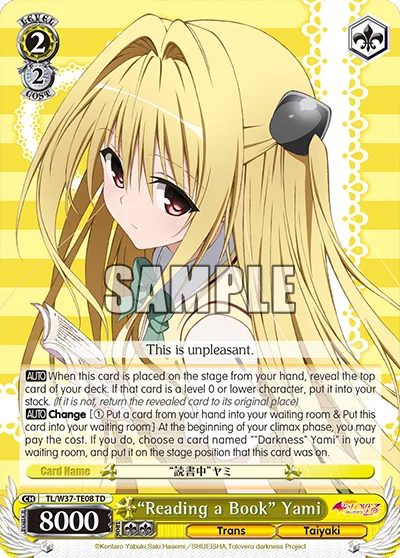 ""Reading a Book"" Yami