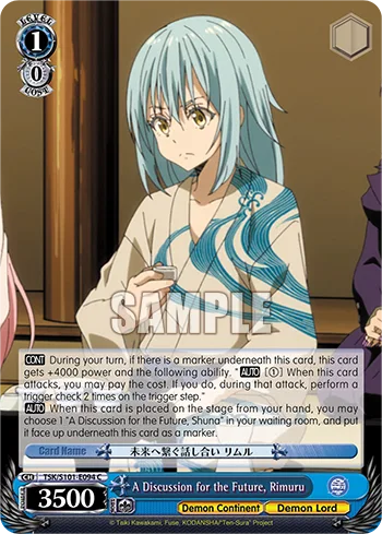 A Discussion for the Future, Rimuru