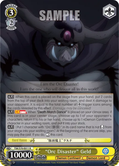 ""Orc Disaster"" Geld