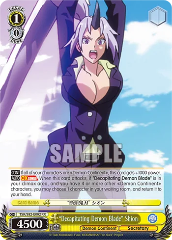""Decapitating Demon Blade"" Shion