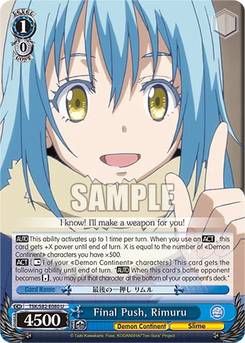 Final Push, Rimuru