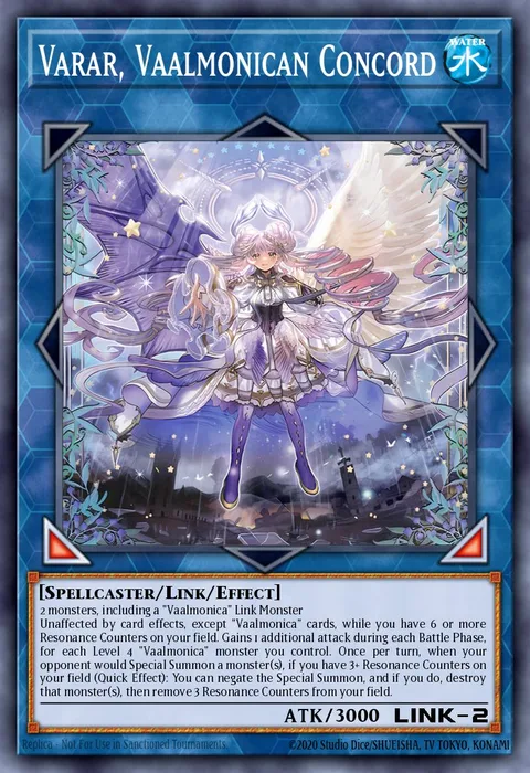 Varar, Vaalmonican Concord