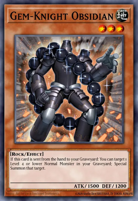 Gem-Knight Obsidian