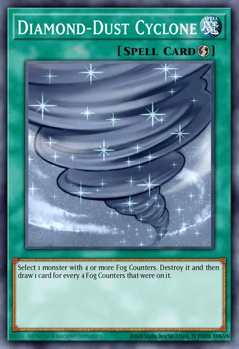 Diamond-Dust Cyclone