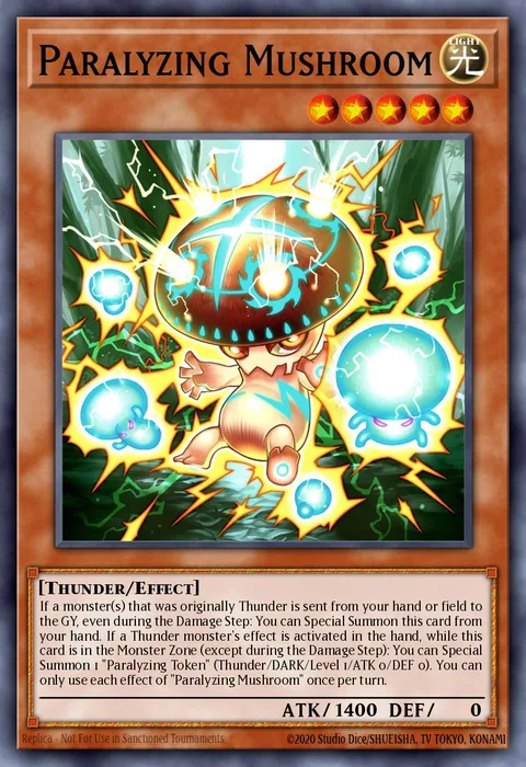 Paralyzing Mushroom