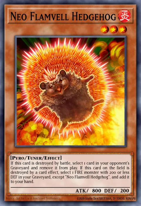 Neo Flamvell Hedgehog