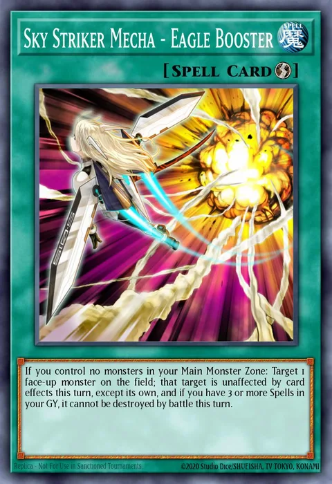 Sky Striker Mecha - Eagle Booster
