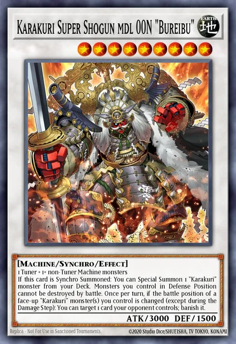 Karakuri Super Shogun mdl 00N ""Bureibu""