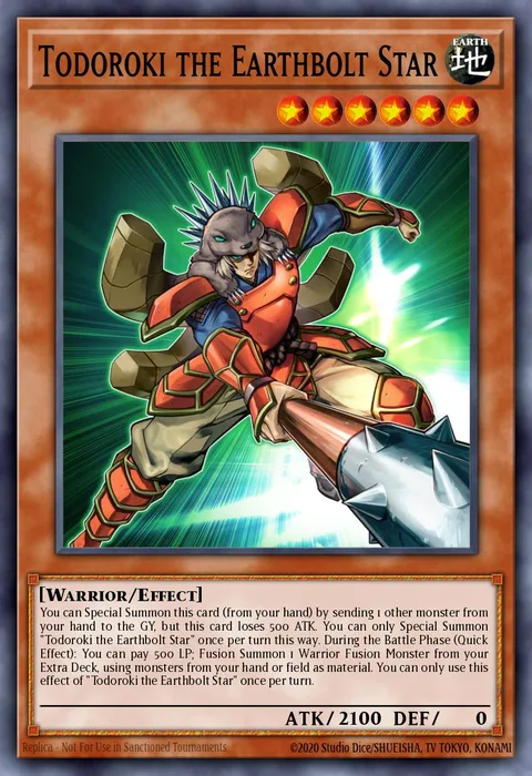 Todoroki the Earthbolt Star