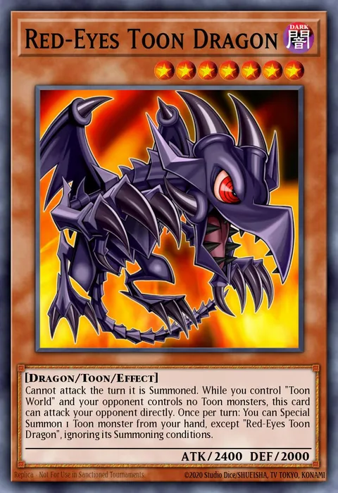 Red-Eyes Toon Dragon