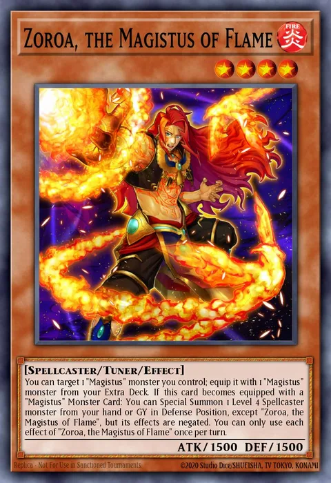 Zoroa, the Magistus of Flame