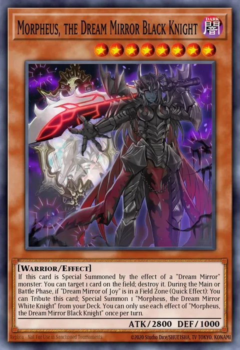 Morpheus, the Dream Mirror Black Knight