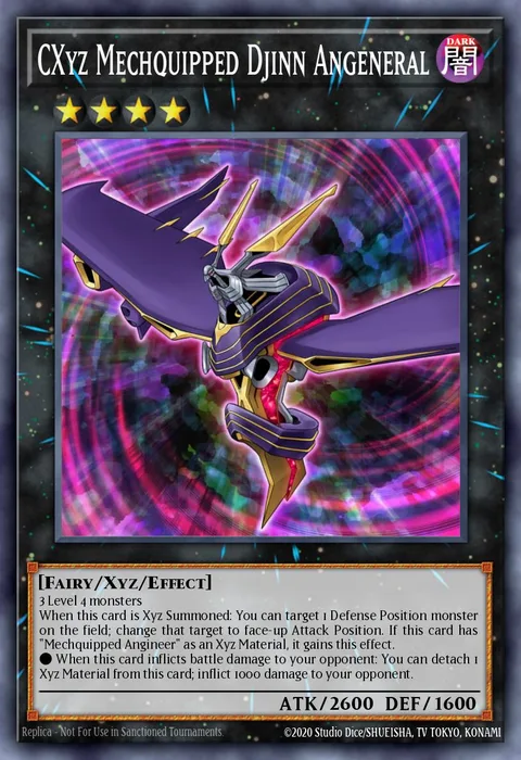 CXyz Mechquipped Djinn Angeneral