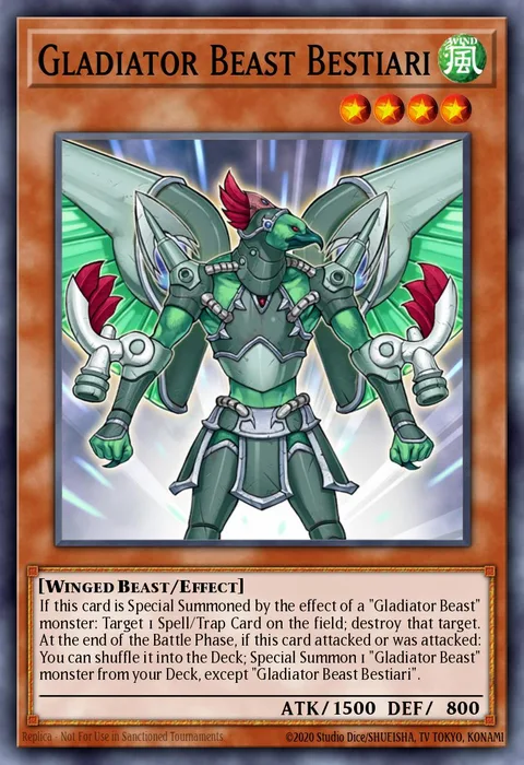 Gladiator Beast Bestiari