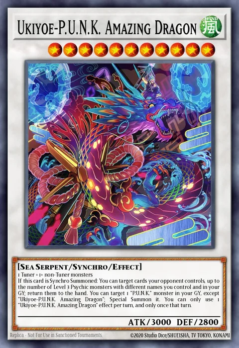 Ukiyoe-P.U.N.K. Amazing Dragon