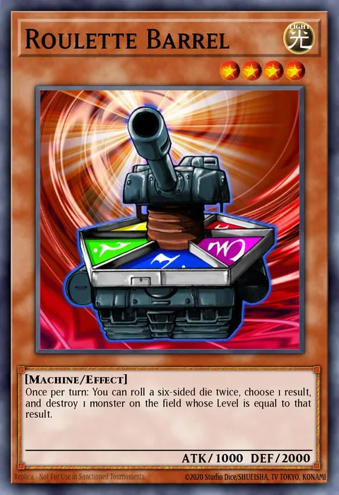 Roulette Barrel