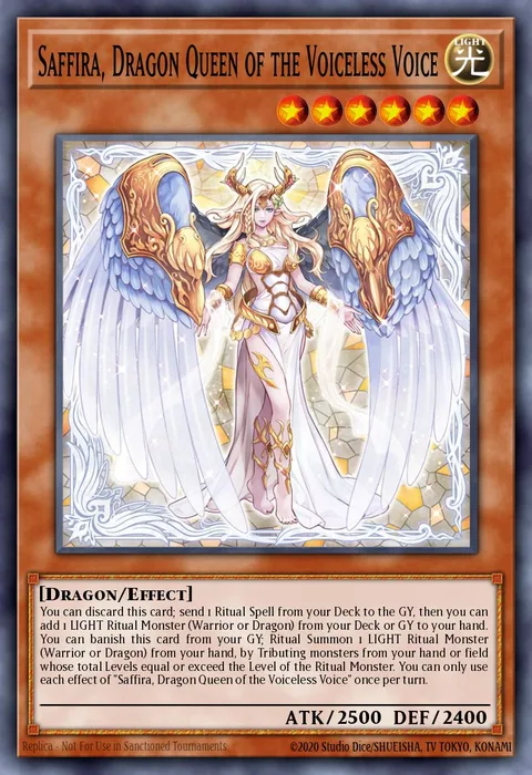 Saffira, Dragon Queen of the Voiceless Voice