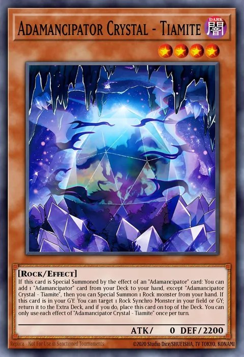 Adamancipator Crystal - Tiamite
