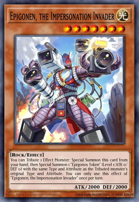 Epigonen, the Impersonation Invader