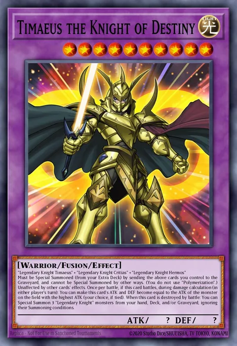Timaeus the Knight of Destiny