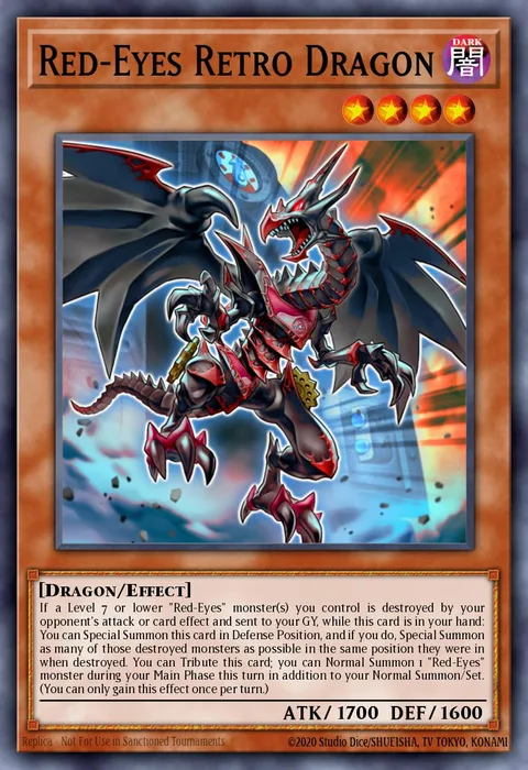 Red-Eyes Retro Dragon
