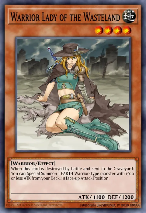 Warrior Lady of the Wasteland