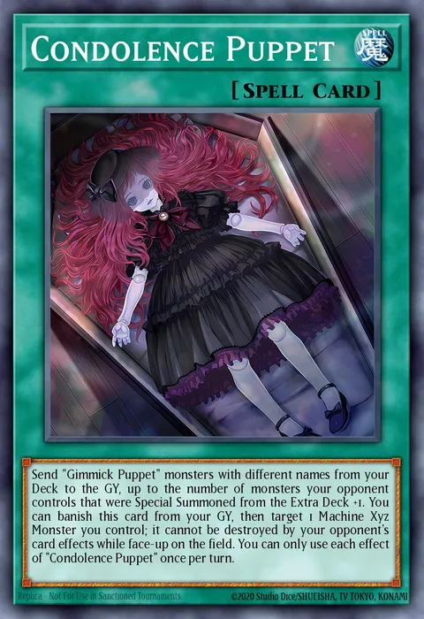 Condolence Puppet
