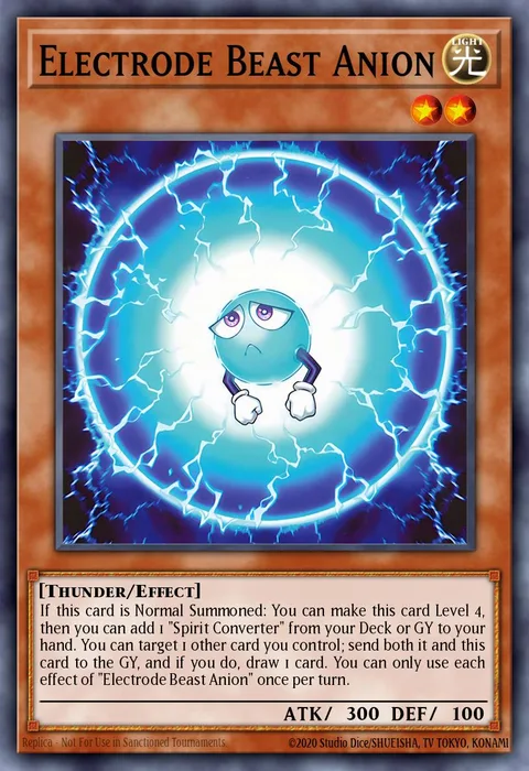 Electrode Beast Anion
