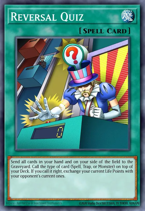 Reversal Quiz