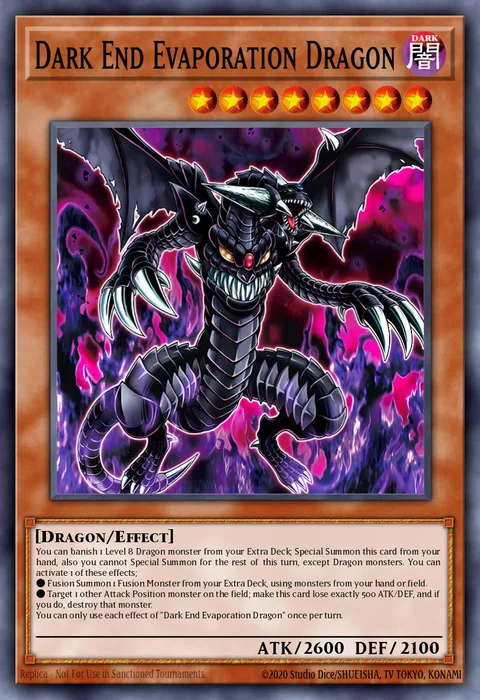 Dark End Evaporation Dragon