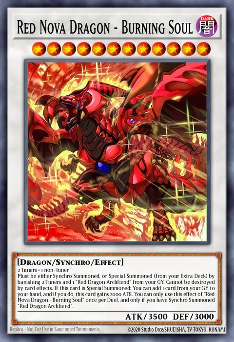 Red Nova Dragon - Burning Soul