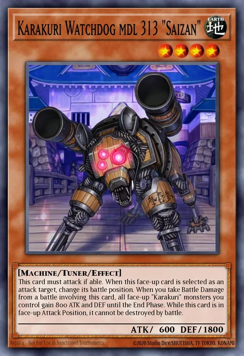 Karakuri Watchdog mdl 313 ""Saizan""