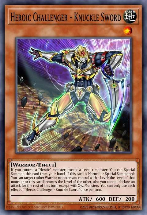 Heroic Challenger - Knuckle Sword