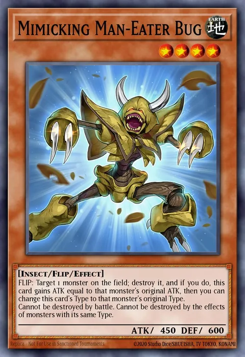 Mimicking Man-Eater Bug