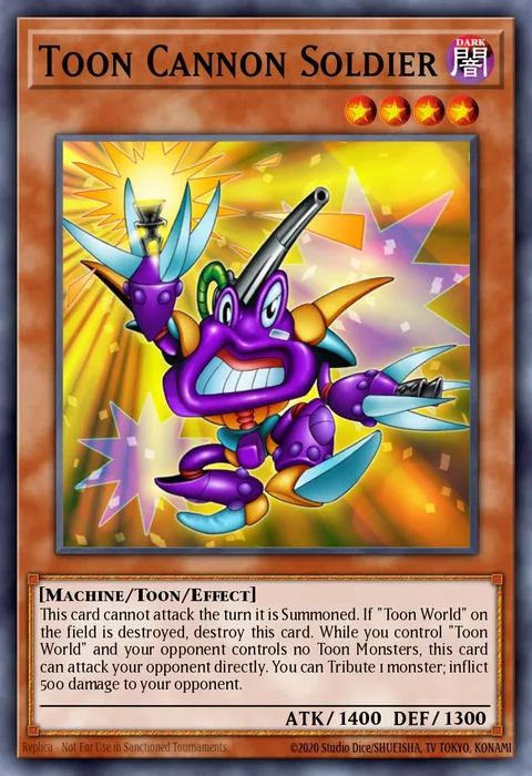 Toon Cannon Soldier