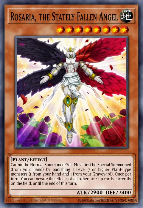 Rosaria, the Stately Fallen Angel