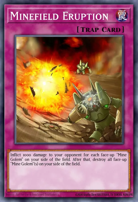 Minefield Eruption