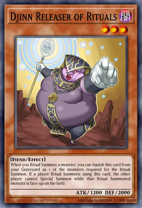 Djinn Releaser of Rituals