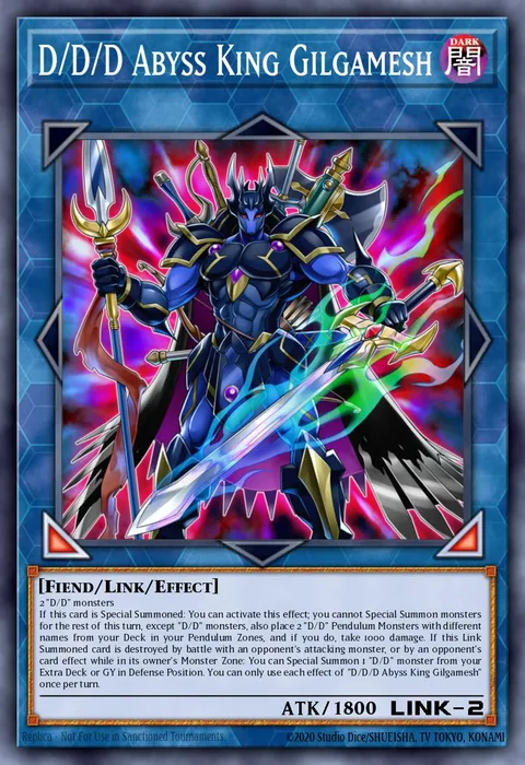 D/D/D Abyss King Gilgamesh