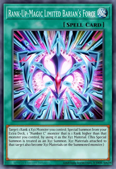 Rank-Up-Magic Limited Barian's Force
