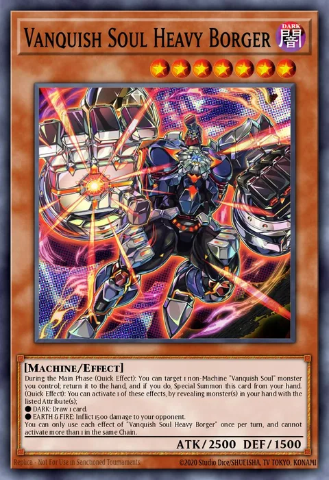 Vanquish Soul Heavy Borger