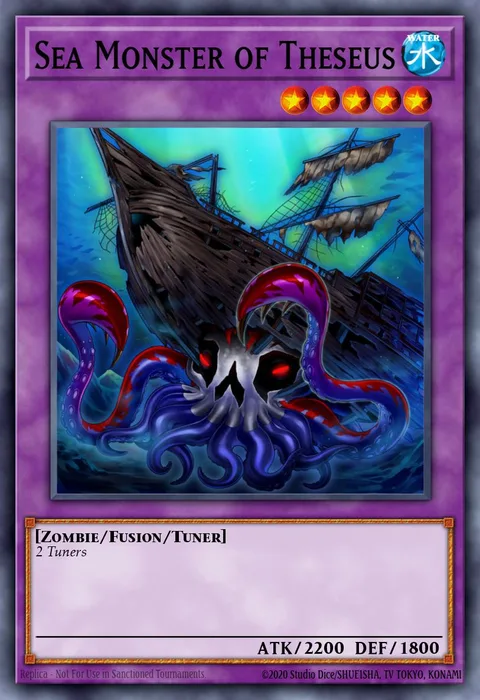 Sea Monster of Theseus