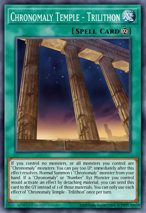 Chronomaly Temple - Trilithon